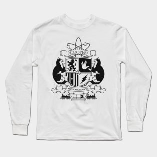 Cooper Coat of Arms (Monochrome Edition) Long Sleeve T-Shirt